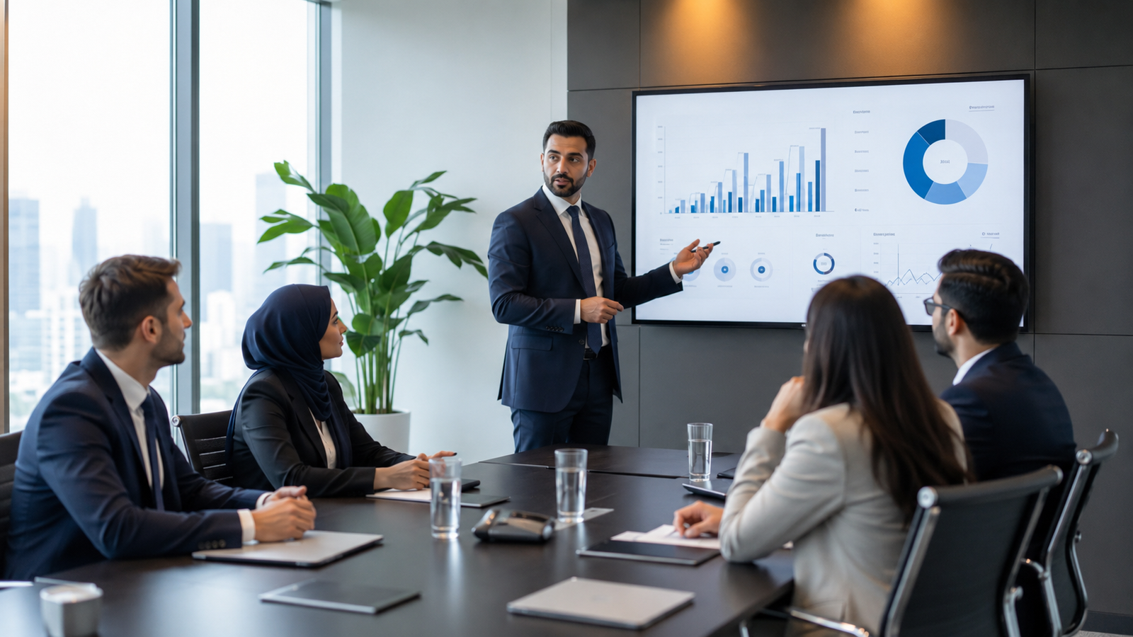 عرض مالي وتحليلي لمؤشرات الامتثال